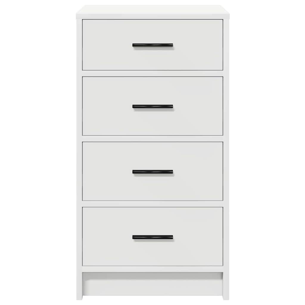 Sideboard Hvid 40 x 41 x 75 cm Konstrueret træ