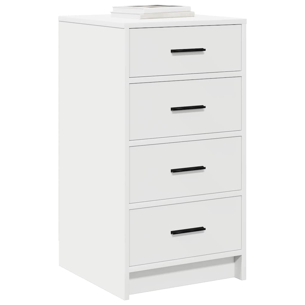 Sideboard Hvid 40 x 41 x 75 cm Konstrueret træ
