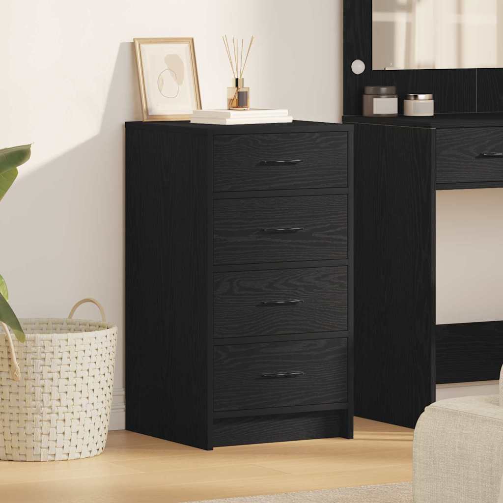 Sideboard Sort eg 40 x 41 x 75 cm Konstrueret træ