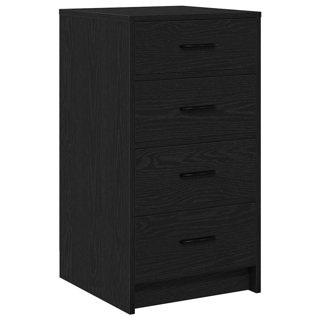 Sideboard Sort eg 40 x 41 x 75 cm Konstrueret træ