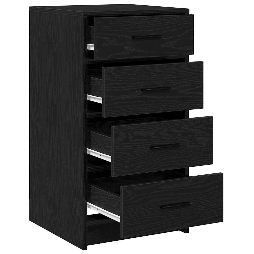 Sideboard Sort eg 40 x 41 x 75 cm Konstrueret træ