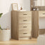 Sideboard Sonoma-eg 40 x 41 x 75 cm Konstrueret træ