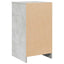Sideboard med skuffe Betongrå 40 x 41 x 75 cm Konstrueret træ