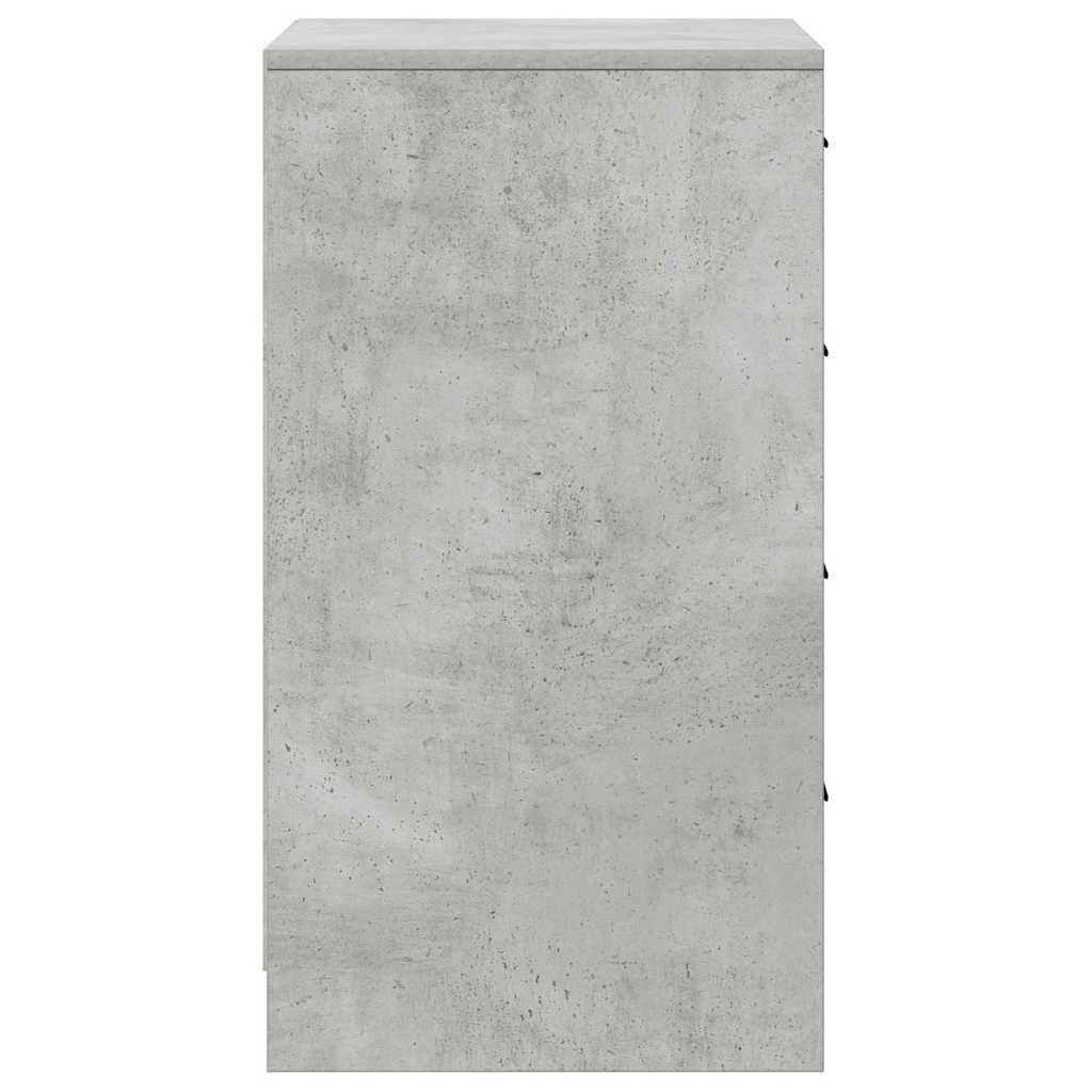 Sideboard Betongrå 40 x 41 x 75 cm Konstrueret træ