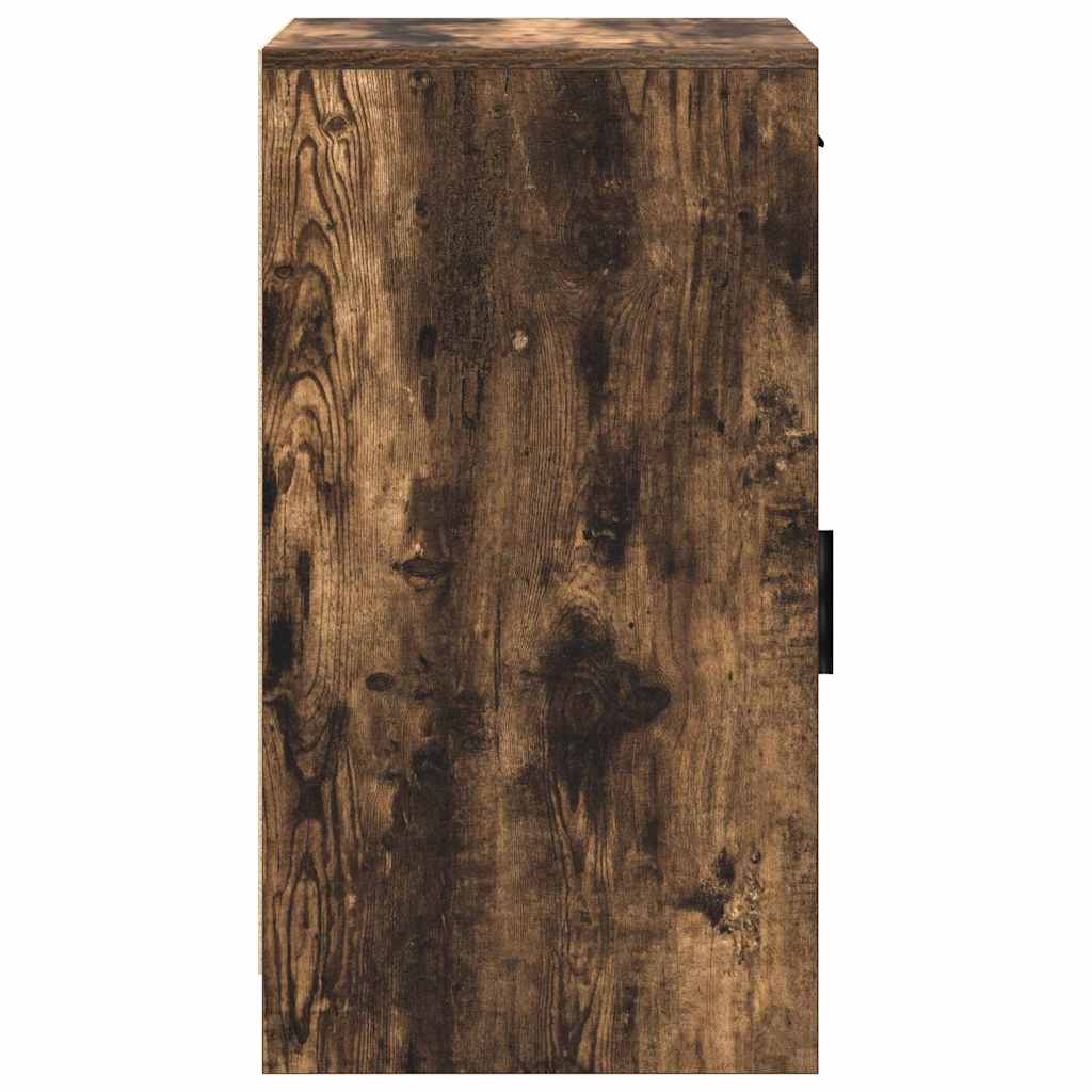 Sideboard med skuffe Røget eg 40 x 40.5 x 75 cm Konstrueret træ