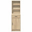 Highboard Sonoma eg 40 x 40,5 x 135 cm Konstrueret træ