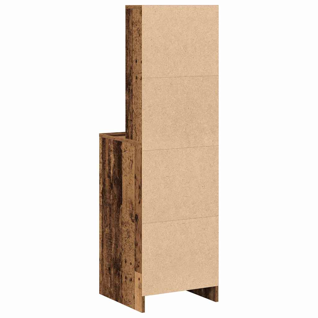 Highboard Gammelt træ 40 x 40,5 x 135 cm Konstrueret træ