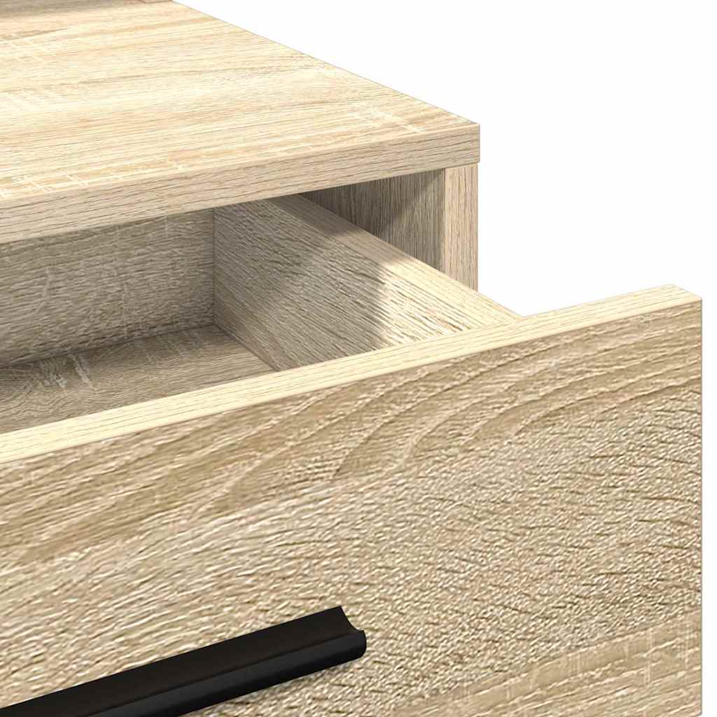 Klædeskab med skuffe Sonoma eg 79 x 41 x 135 cm Konstrueret træ
