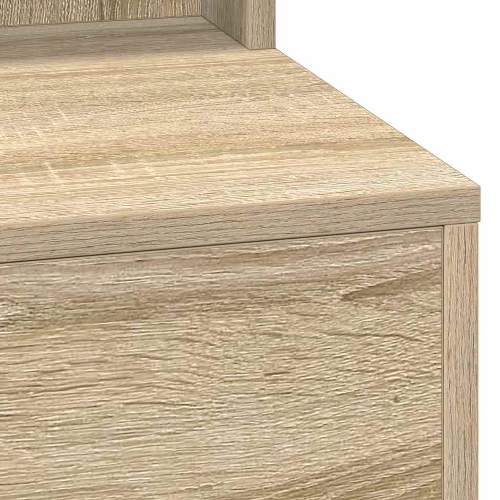 Klædeskab med hylde Sonoma eg 100 x 41 x 135 cm Konstrueret træ
