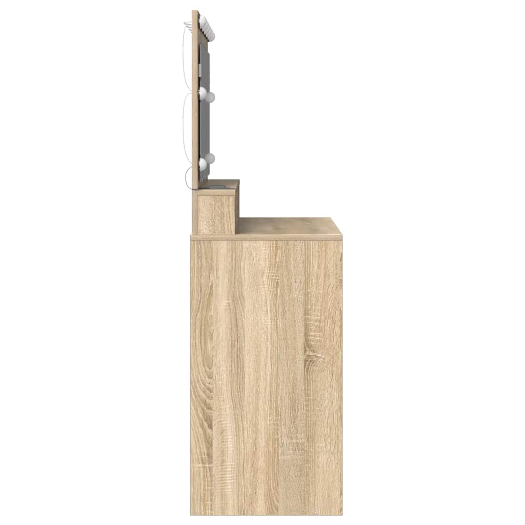 Klædeskab med hylde Sonoma eg 100 x 41 x 135 cm Konstrueret træ