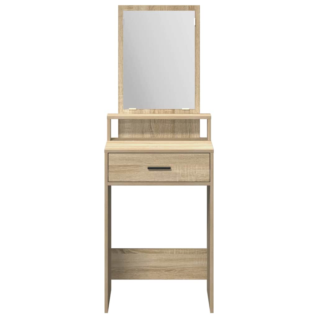 Klædeskab med skuffe Sonoma eg 50 x 41 x 140 cm Konstrueret træ