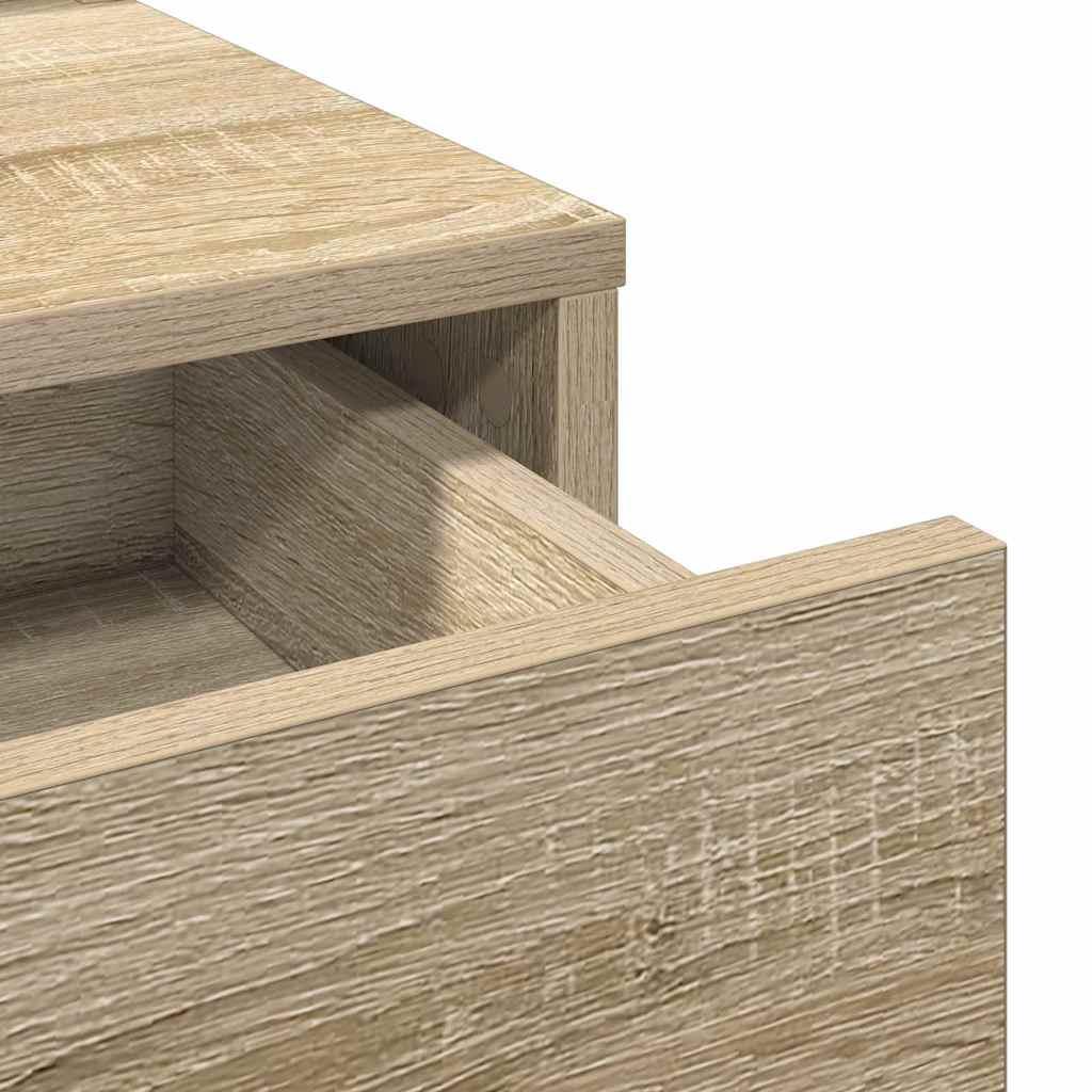 Klædeskab med skuffe Sonoma eg 79 x 41 x 140 cm Konstrueret træ