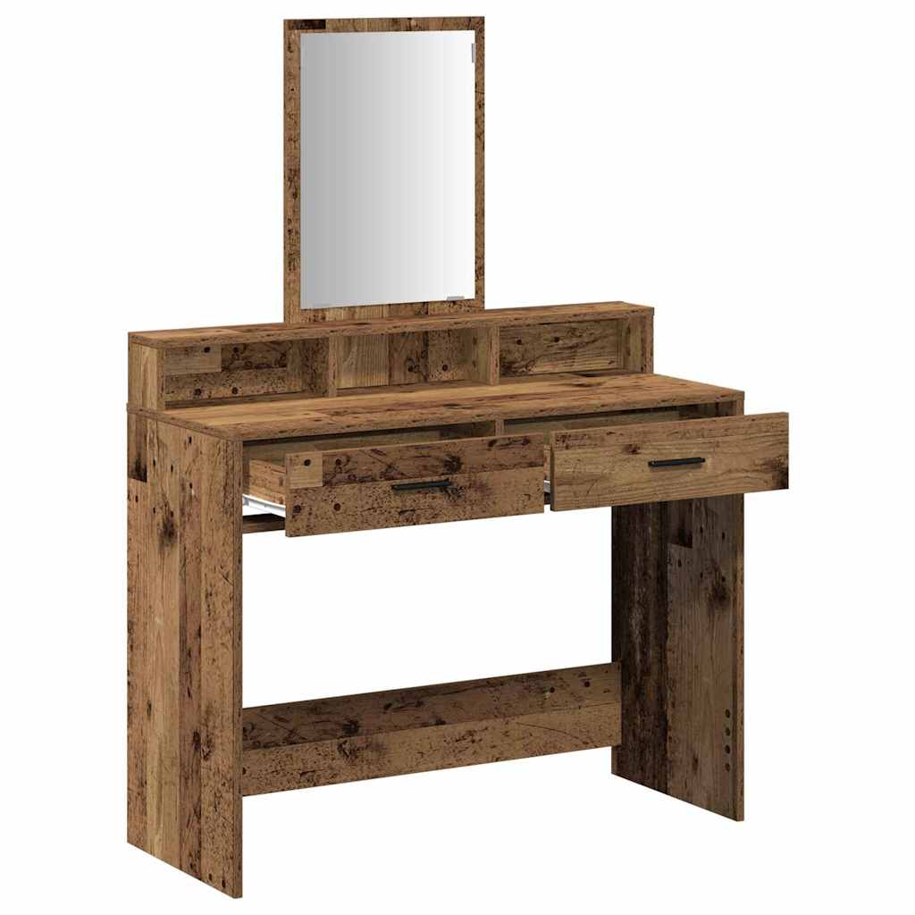 Klædeskab Gammelt træ 100 x 41 x 140 cm Konstrueret træ