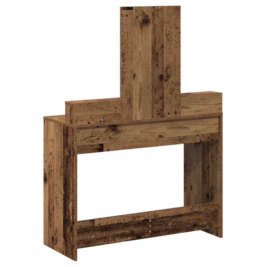Klædeskab Gammelt træ 100 x 41 x 140 cm Konstrueret træ