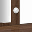 Klædeskab Brun 102 x 33 x 135 cm Konstrueret træ