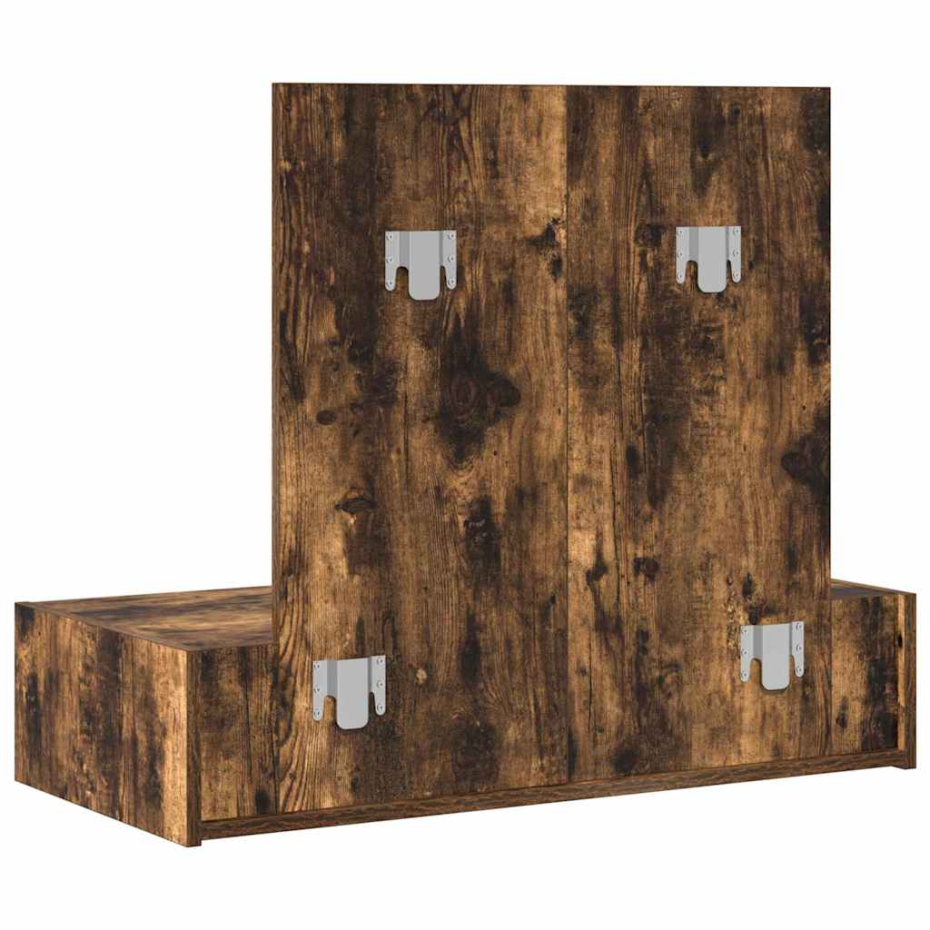 Klædeskab med skuffe Brun 83 x 40 x 70 cm Konstrueret træ