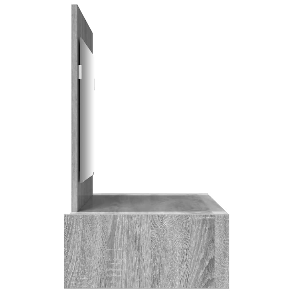 Klædeskab med skuffe Grå 100 x 40 x 70 cm Konstrueret træ