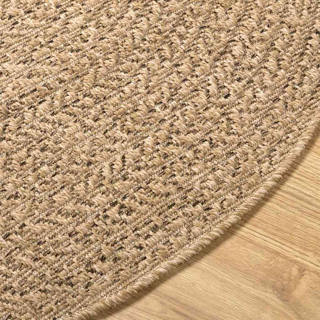 Tæppe ZIZUR Brun 170 x 120 cm Polypropylen