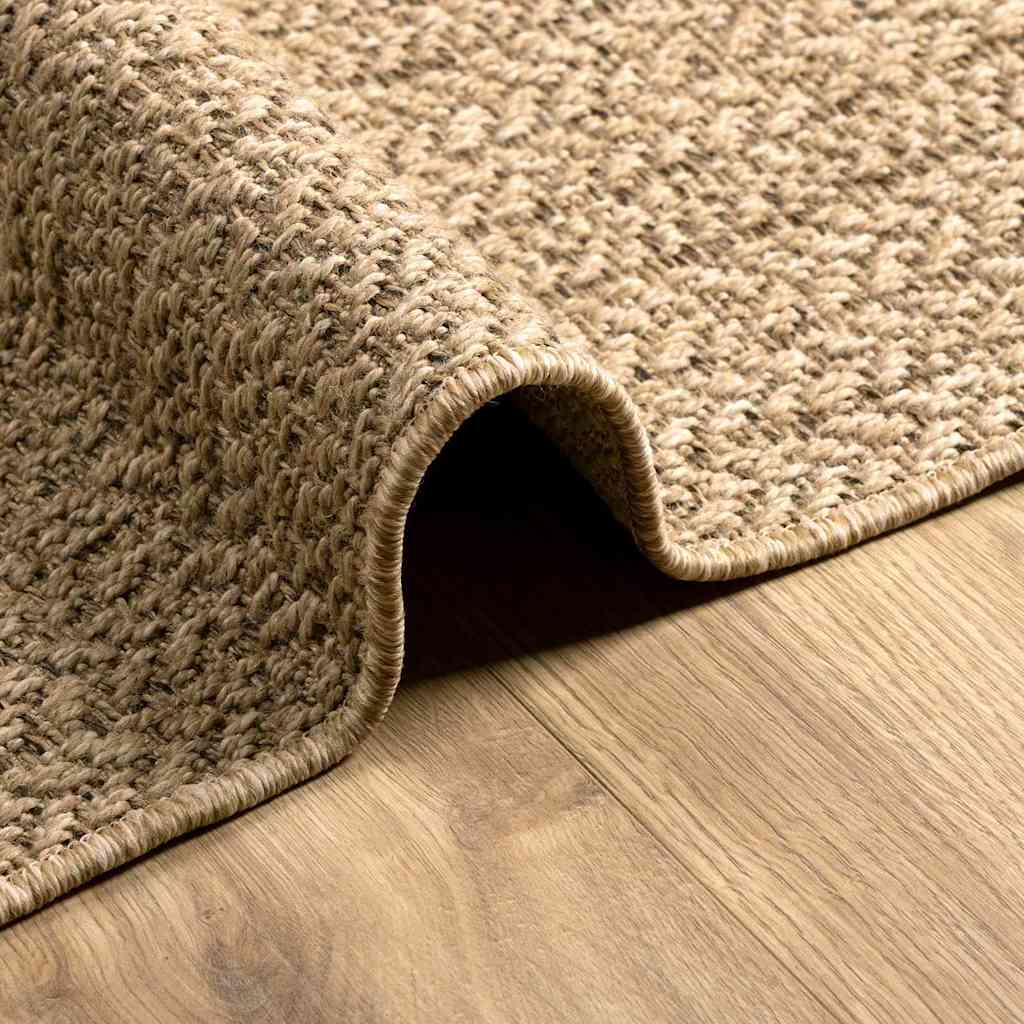 Tæppe ZIZUR Brun 170 x 120 cm Polypropylen