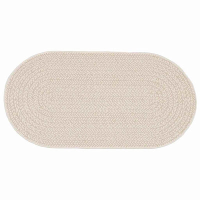 Tæppe ZIZUR Creme 150 x 80 cm Polypropylen