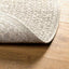 Tæppe ZIZUR Cremefarvet 170 x 120 cm Polypropylen
