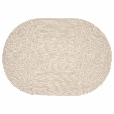 Tæppe ZIZUR Creme 170 x 120 cm Polypropylen