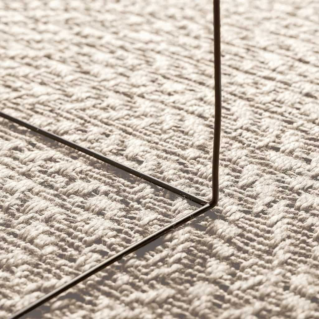 Tæppe ZIZUR Cremefarvet 200 x 140 cm Polypropylen