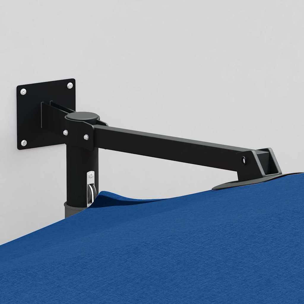 Havesol 248 x 248 x 148 cm Polyester og Stål Azurblå