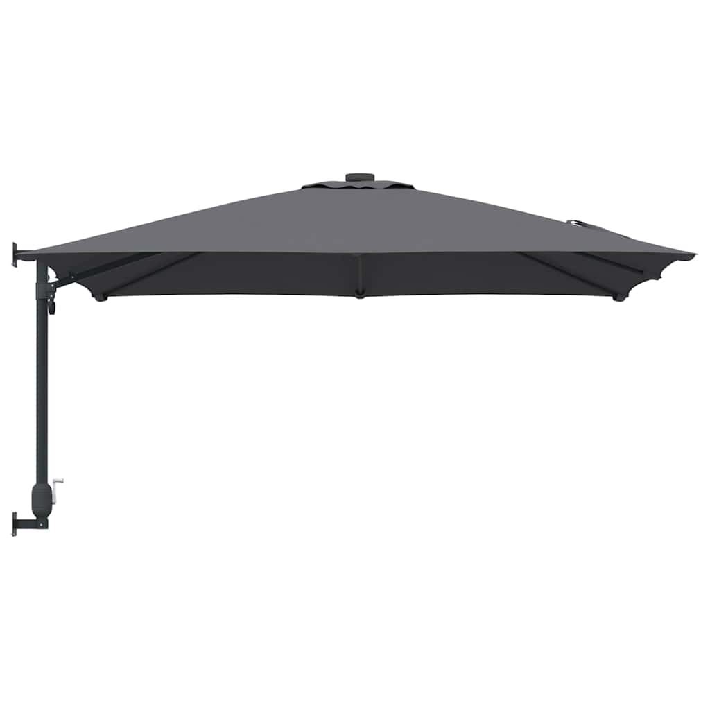 Havesol Antracit 248,5 x 247,5 x 160 cm Polyester og Stål