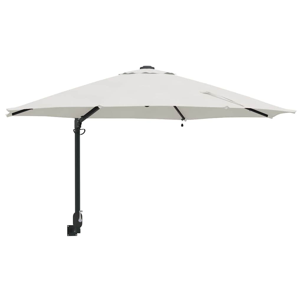 Havesol Sandfarvet 248 x 248 x 148 cm Polyester og Stål