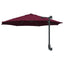 Havesol Bordeaux Rød 248 x 248 x 148 cm Polyester og Stål