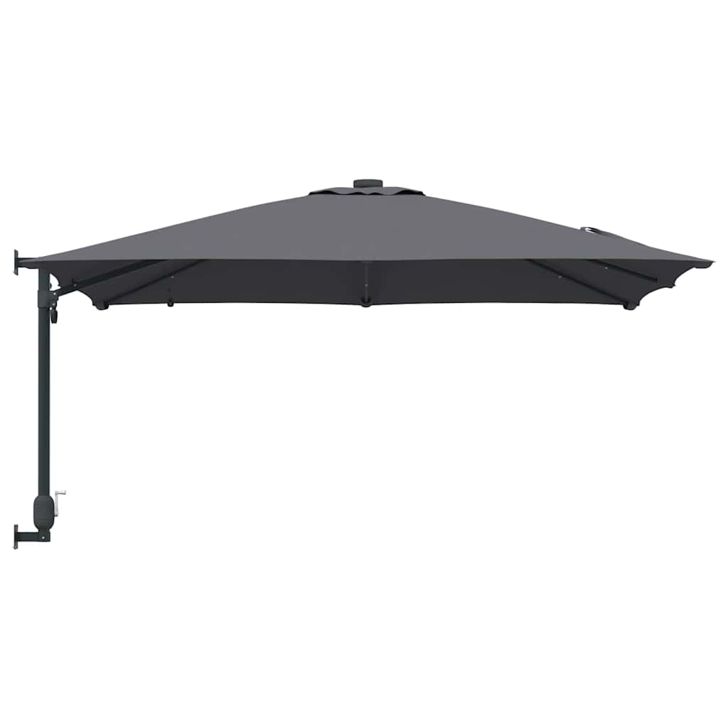 Havesol Antracit 248,5 x 247,5 x 160 cm Polyester og Stål