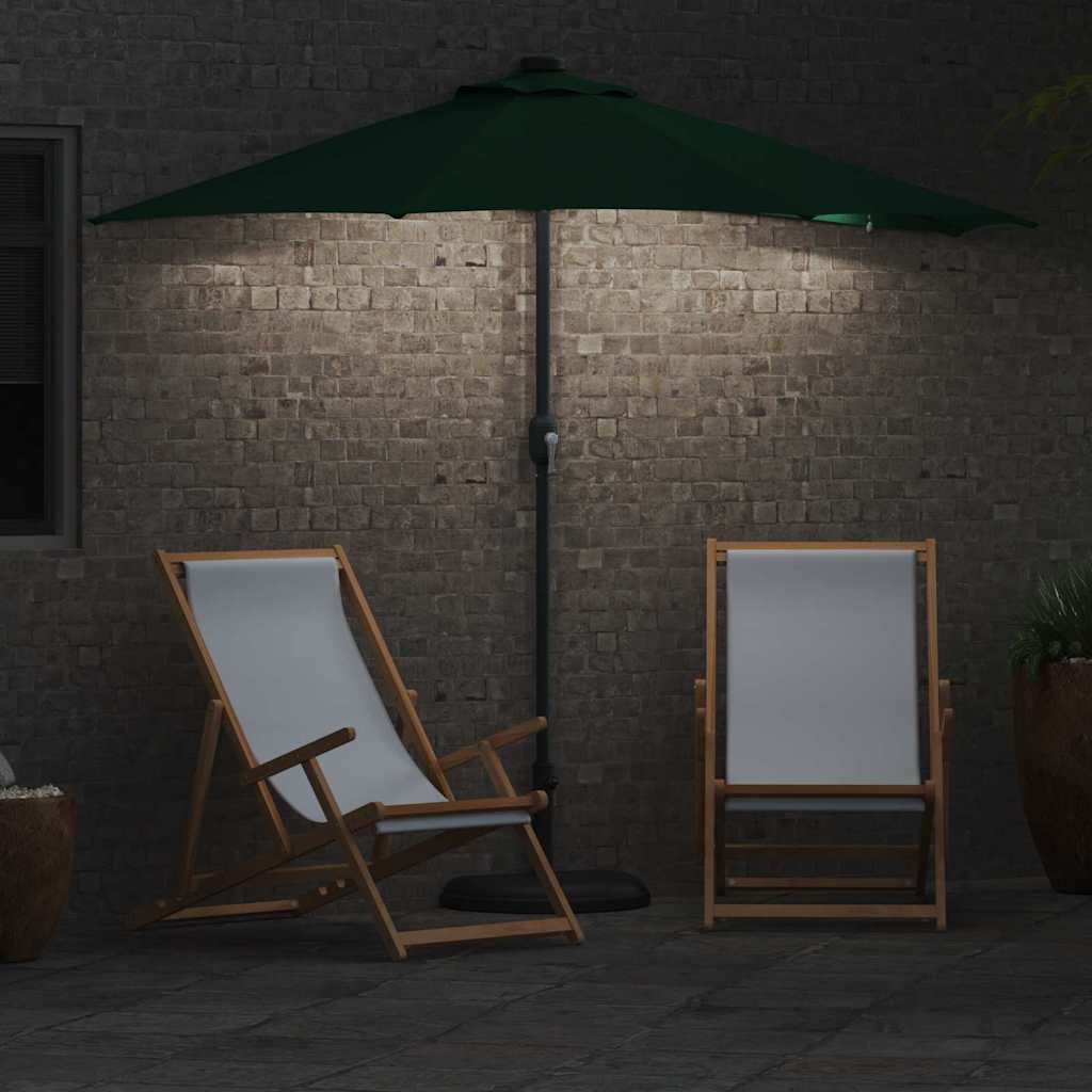 Havesol Grøn 294 x 150 x 223 cm Polyester og Stål