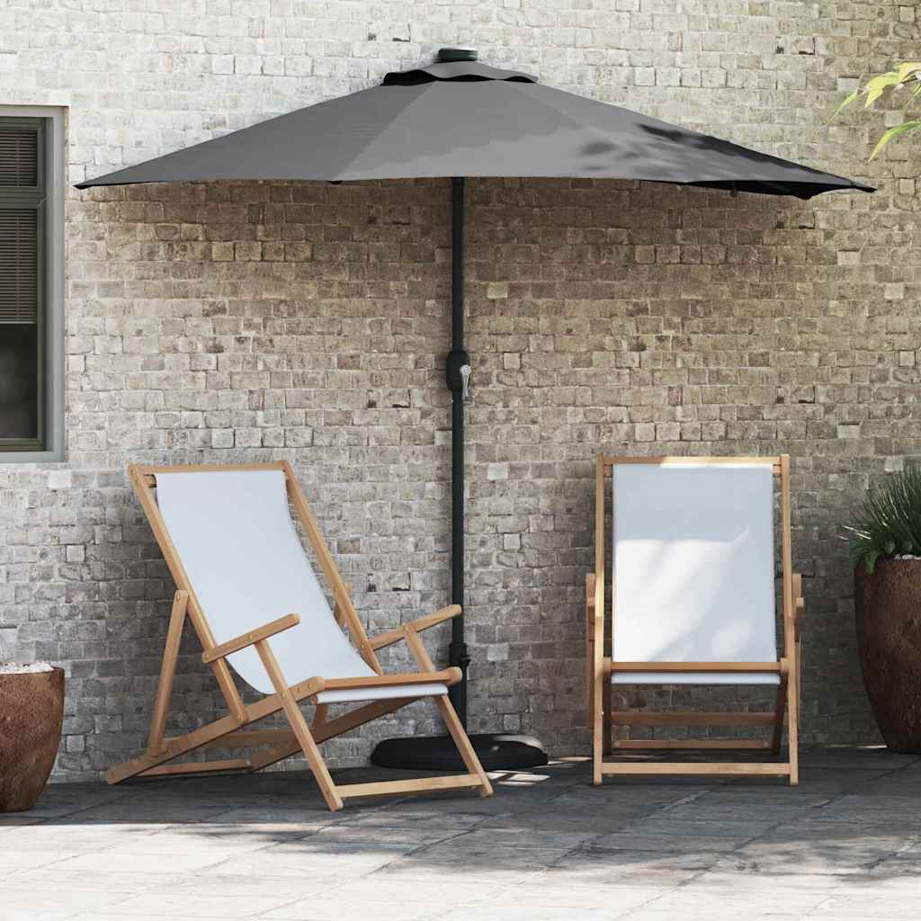 Havesol Antracit 294 x 150 x 223 cm Polyester og Stål