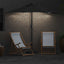 Havesol Antracit 294 x 150 x 223 cm Polyester og Stål