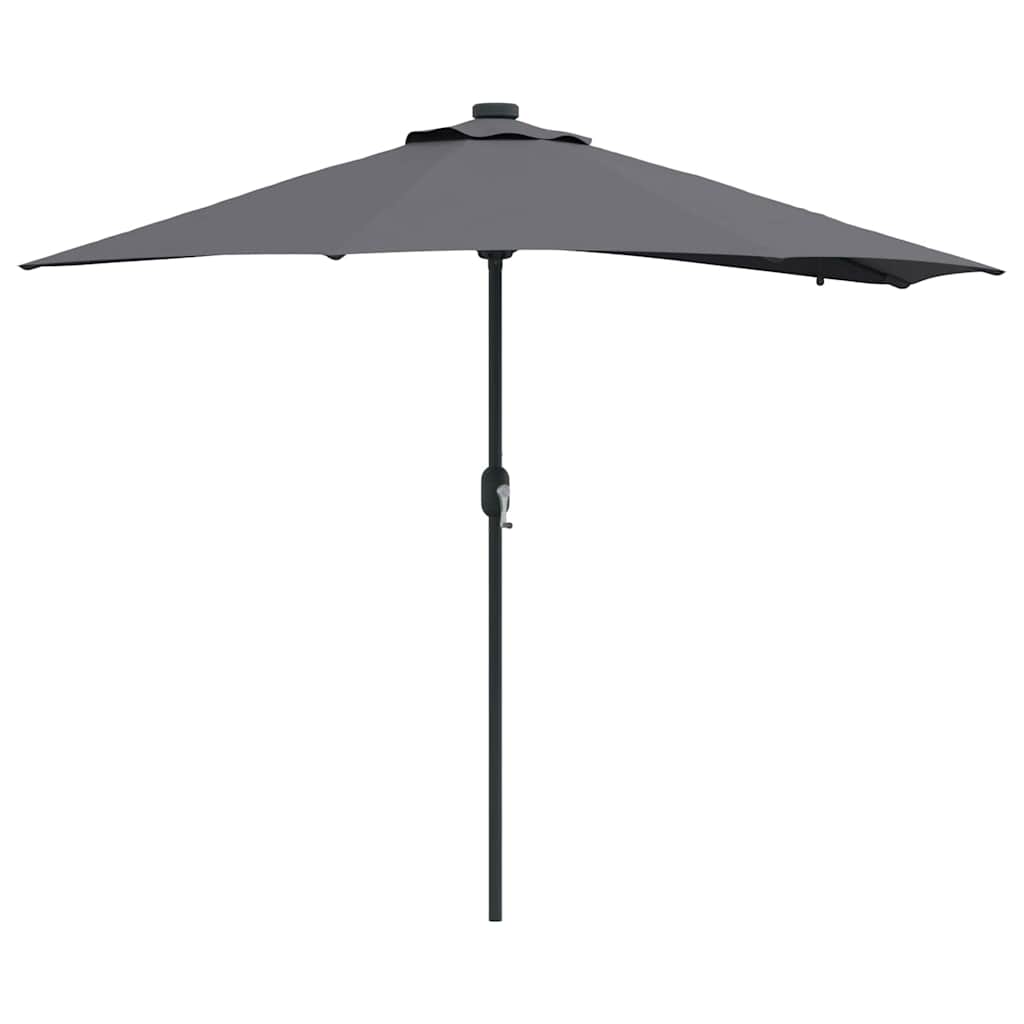 Havesol Antracit 294 x 150 x 223 cm Polyester og Stål