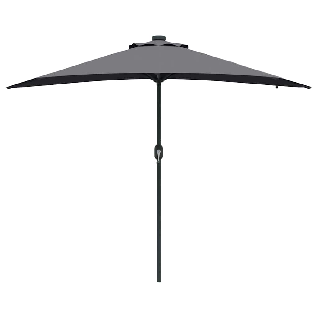 Havesol Antracit 294 x 150 x 223 cm Polyester og Stål