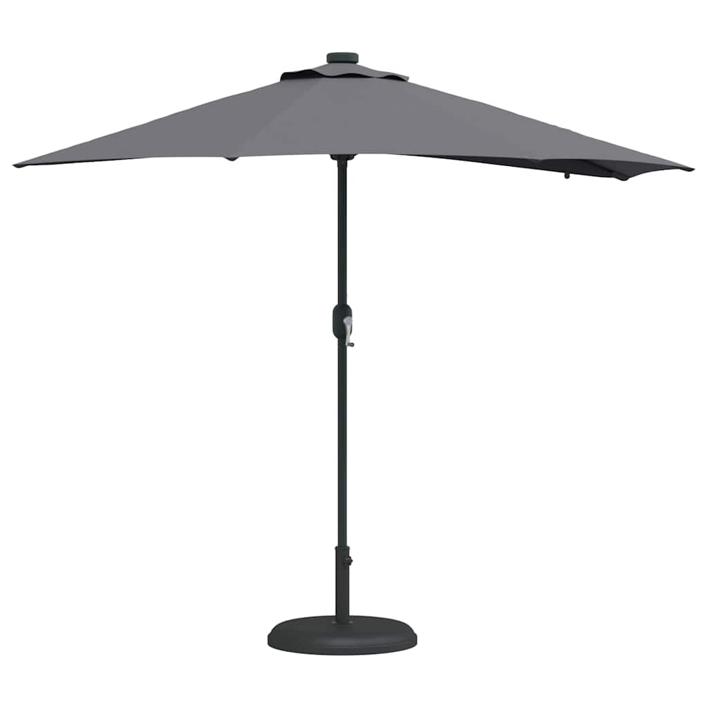 Havesol Antracit 294 x 150 x 223 cm Polyester og Stål