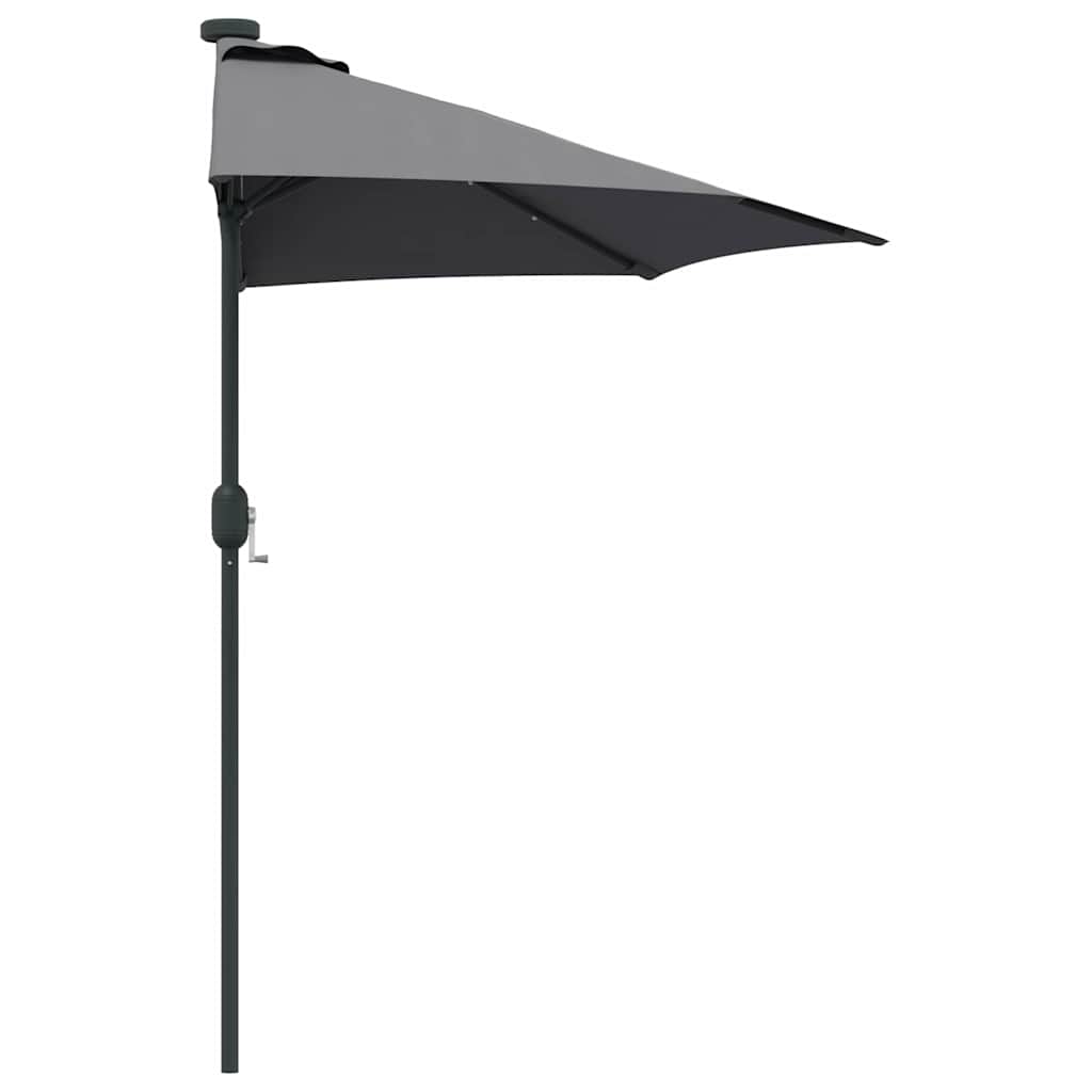 Havesol Antracit 294 x 150 x 223 cm Polyester og Stål