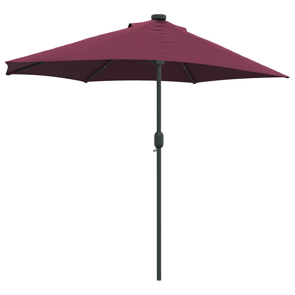 Havesol Bordeaux Rød 294 x 150 x 223 cm Polyester og Stål