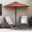 Havesol Terrakotta 294 x 150 x 223 cm Polyester og Stål