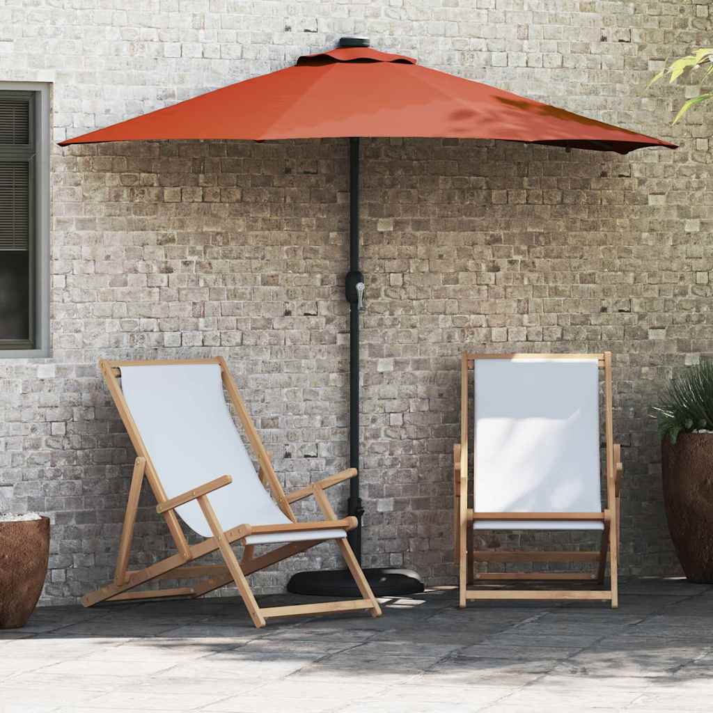 Havesol Terrakotta 294 x 150 x 223 cm Polyester og Stål