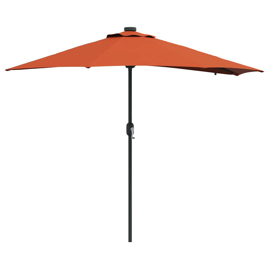 Havesol Terrakotta 294 x 150 x 223 cm Polyester og Stål