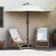 Havesol Sandfarvet 294 x 150 x 224 cm Polyester og Stål