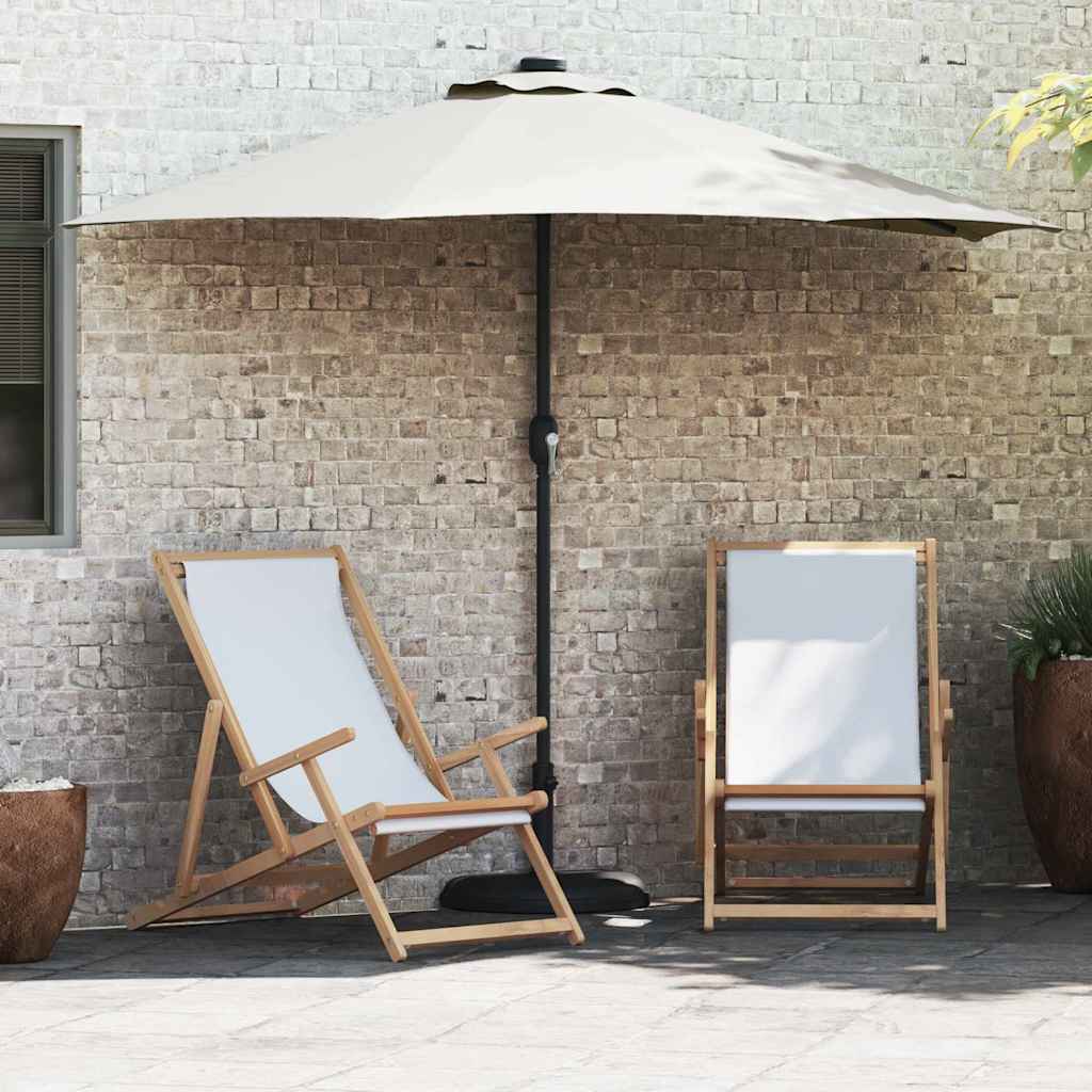 Havesol Sandfarvet 294 x 150 x 224 cm Polyester og Stål