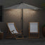 Havesol Sandfarvet 294 x 150 x 224 cm Polyester og Stål