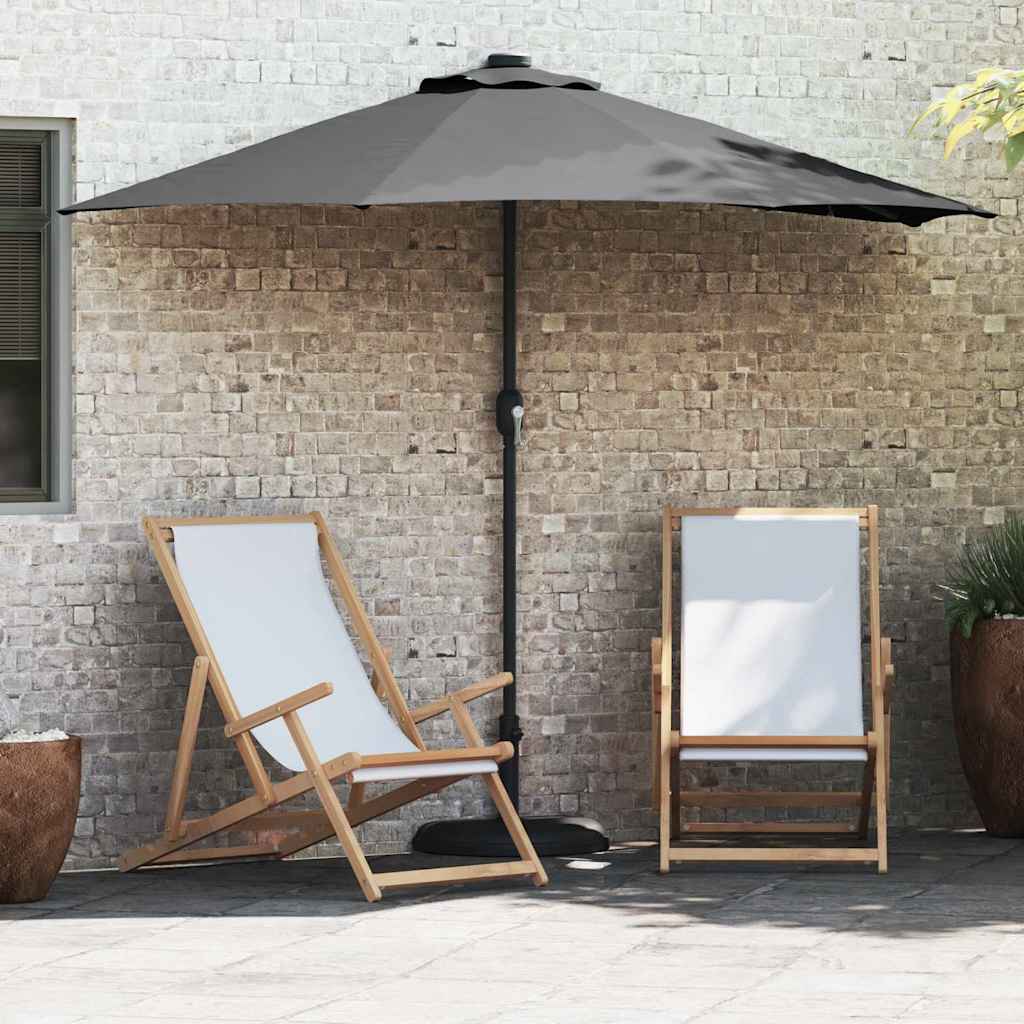 Havesol 294 x 150 x 224 cm Polyester og Stål Antracit