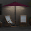 Havesol Bordeaux Rød 294 x 150 x 224 cm Polyester og Stål