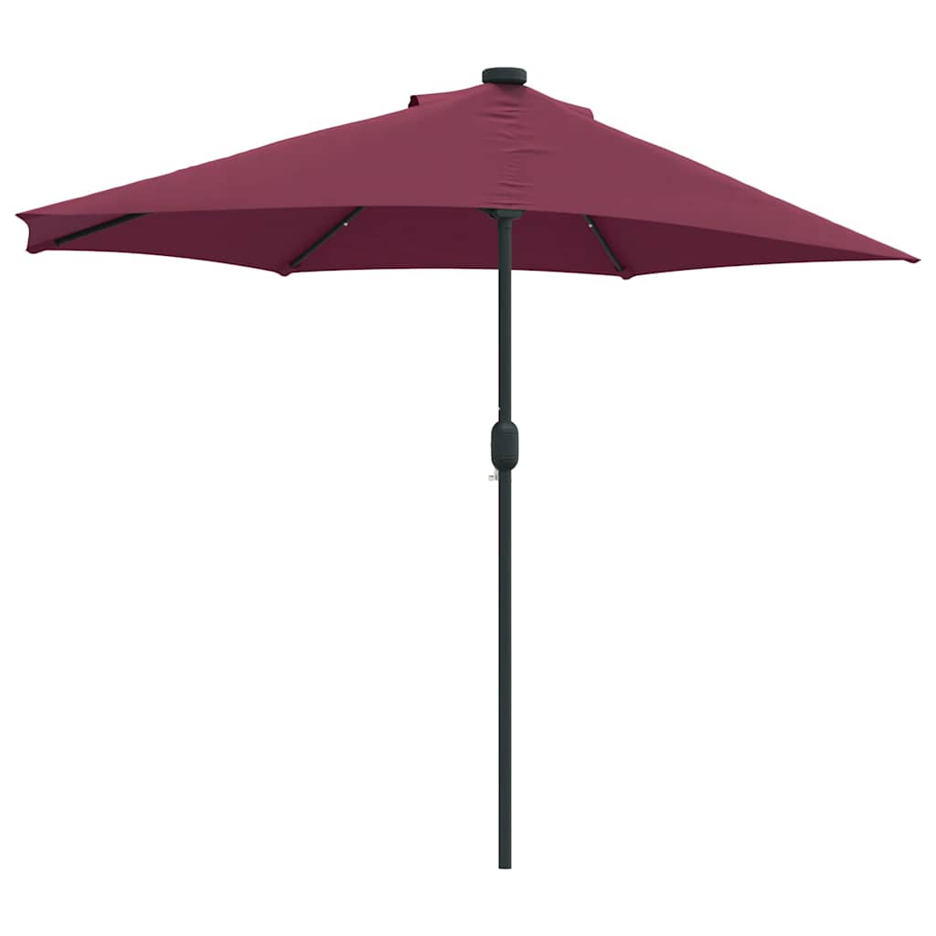 Havesol 294 x 150 x 224 cm Polyester og Stål Bordeaux Rød
