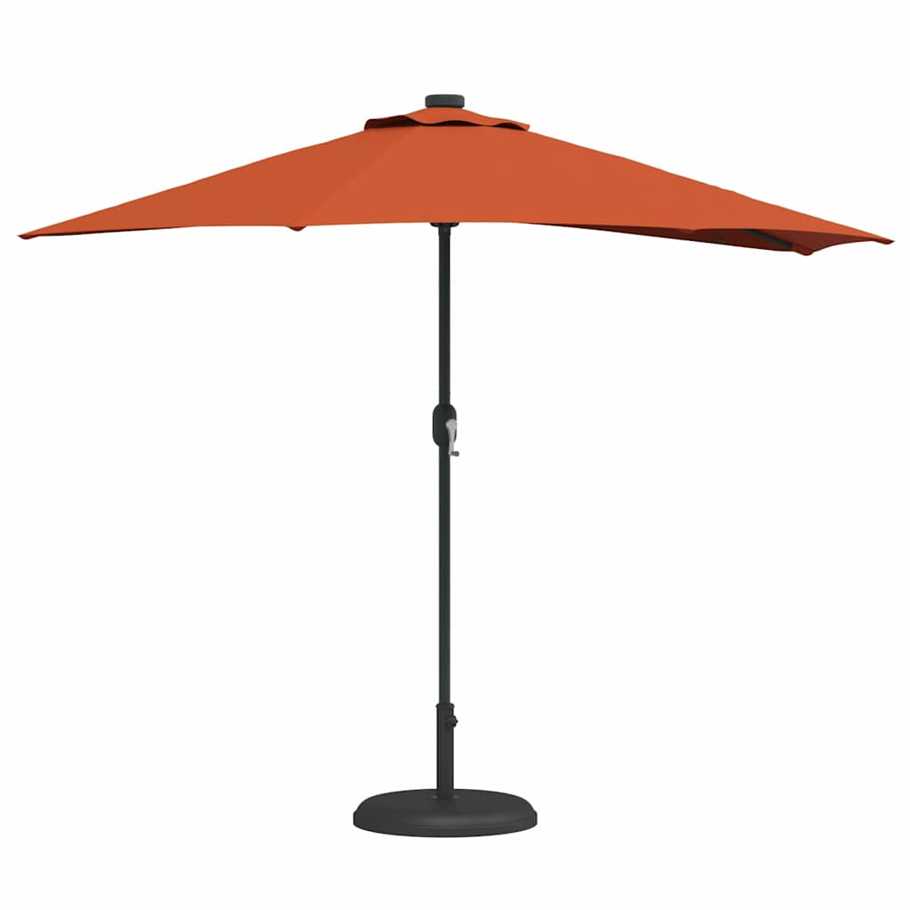 Havesol Terrakotta 294 x 150 x 224 cm Polyester og Stål